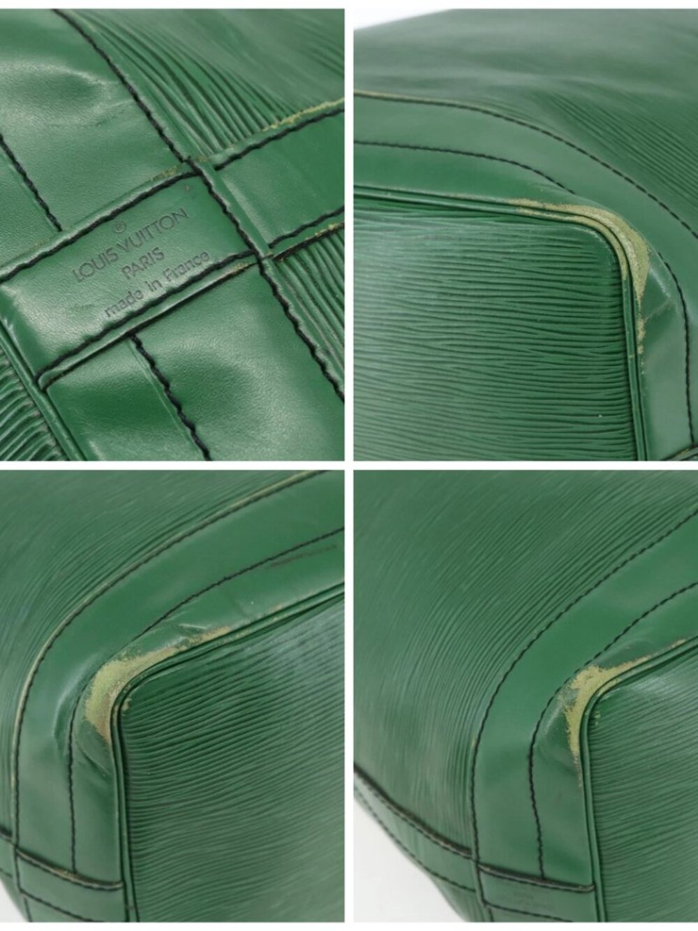 LOUIS VUITTON Epi Noe Shoulder Bag Green M44004 LV Auth - Picture 13 of 15